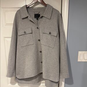 Banana Republic Gray Utility Jacket